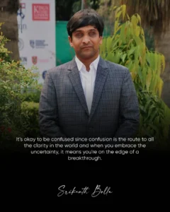 Srikanth Bolla Teacher Real Life